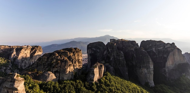 Monasterios de meteoritos en Grecia