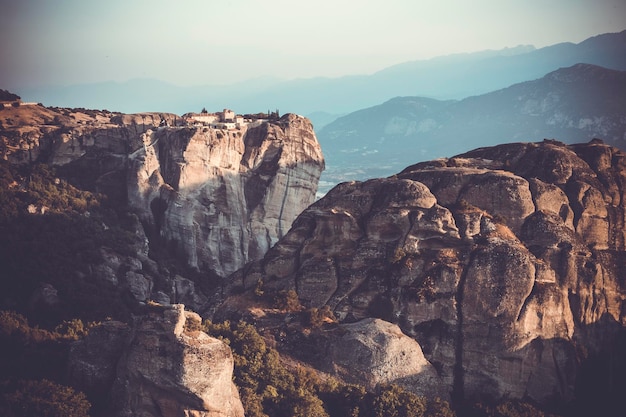 Monasterios de meteoritos en Grecia