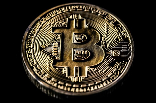 Moneda criptográfica de la cadena de bloques de Bitcoin