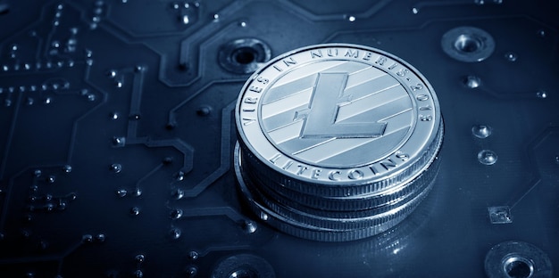 moneda de criptomoneda digital litecoin