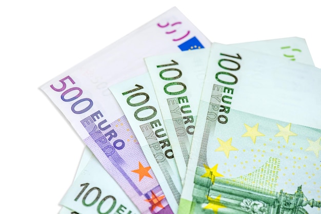 Moneda en Europa, Euro dinero, concepto de negocio