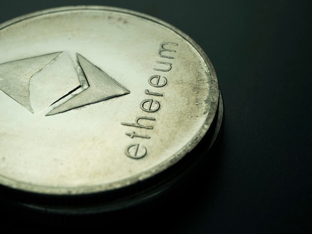 Moneda de moneda criptográfica Ethereum