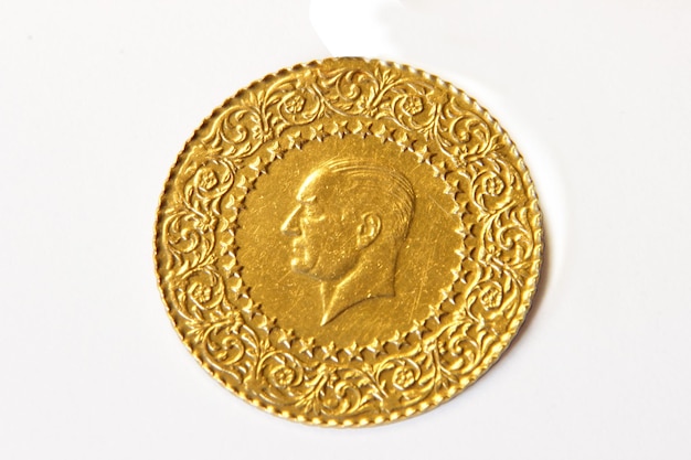 moneda de oro turca