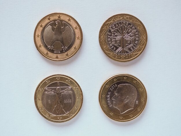 Monedas de un euro, Unión Europea