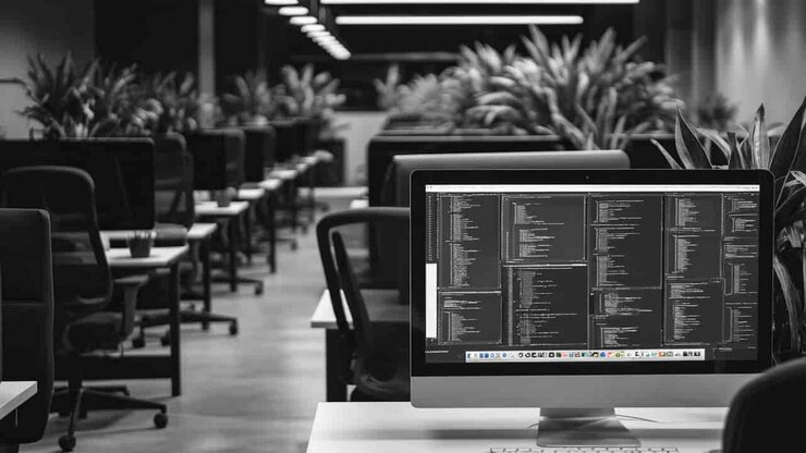 Foto un monitor de computadora con la palabra lg en la pantalla