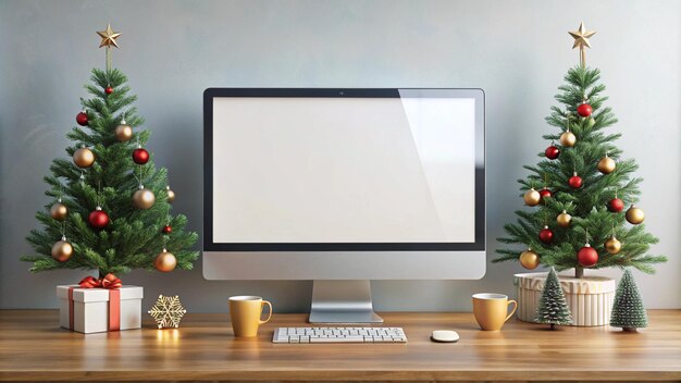 un monitor de computadora con una pantalla blanca que dice la palabra en él