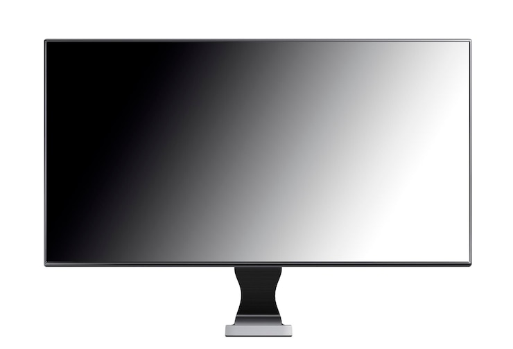 Foto monitor isolado