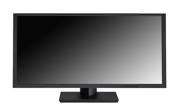Foto monitor isolado
