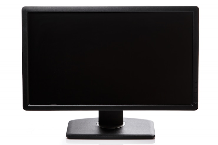Foto monitor de pantalla ancha