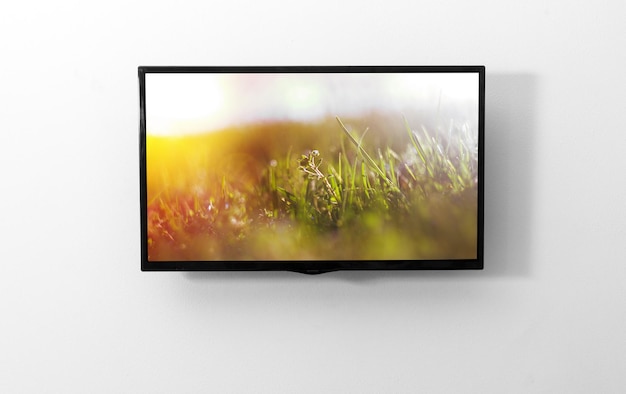 Monitoreo de TV en la pared