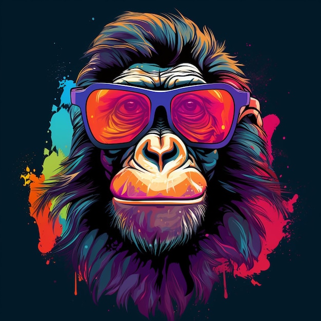 Monkey Gorilla Art NFT (em inglês)
