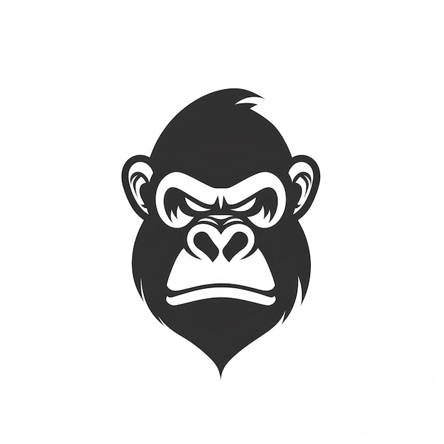 Monkey Vector Logotype Inteligencia Artificial Generativa (IA) es una de las herramientas más utilizadas en la creación de logotipos de monos.