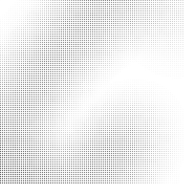 Monochrom Gradient Halbton Punkte Hintergrund Abstrakte kleine Grunge Punkte auf weißem Hintergrund
