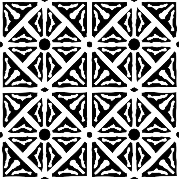 Monocromo antiguo de patrones sin fisuras
