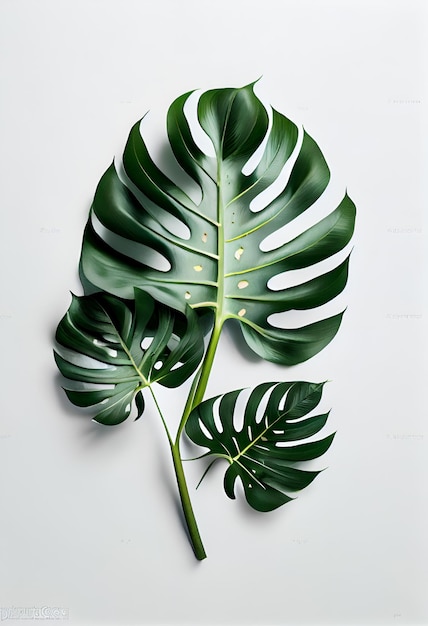 Monstera hoja