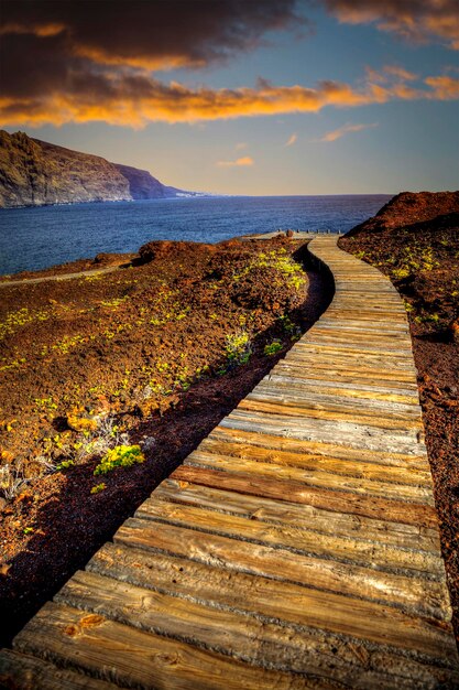 Foto montaña de anaga en tenerife españa europa