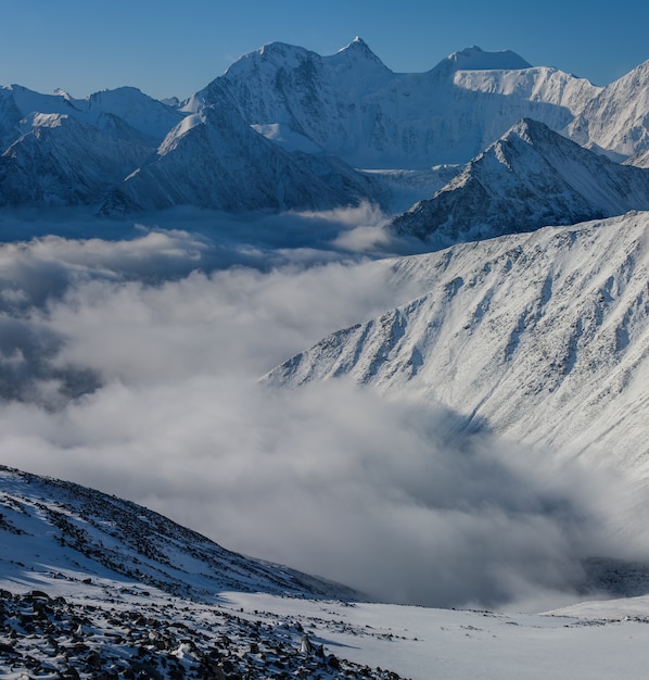 La montaña Belukha es el punto más alto de las montañas de Altai.