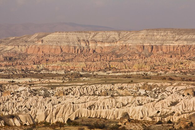 Foto montaña capadocia paisaje turquía goreme parque nacional