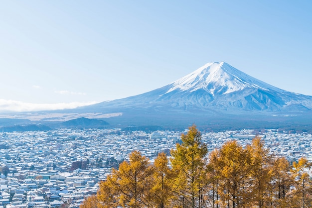 Montaña Fuji San en Kawaguchiko