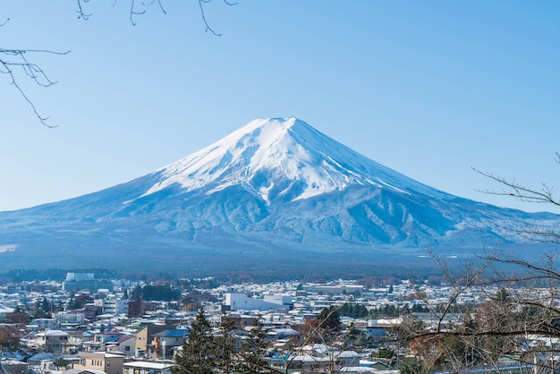 Montaña Fuji San en Kawaguchiko