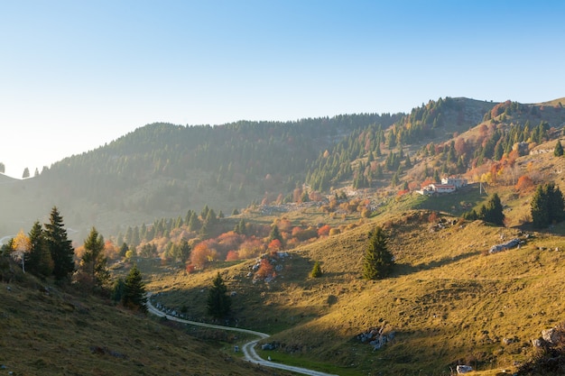 Montaña Grappa, Alpes italianos