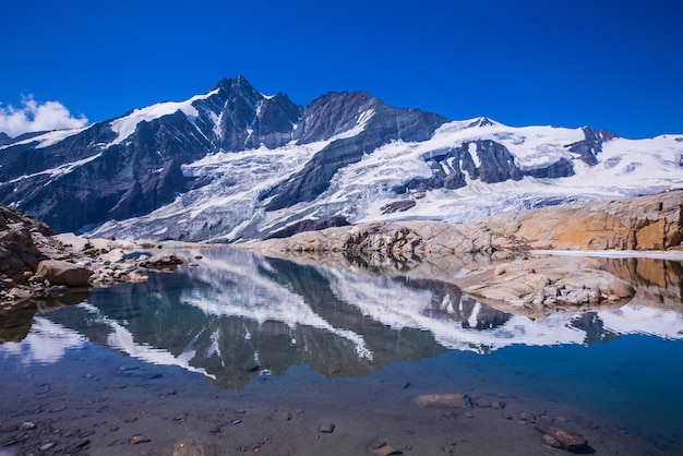 La montaña más alta de Austria, el Grossglockner