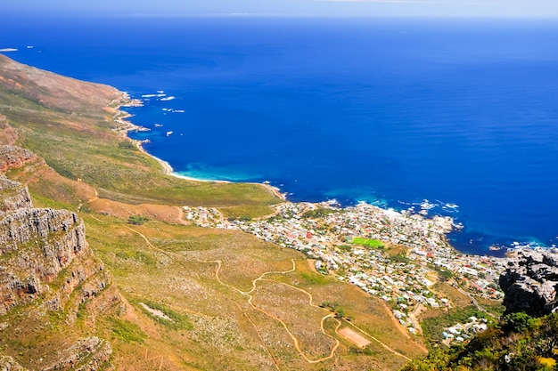 La montaña de la mesa en Ciudad del Cabo