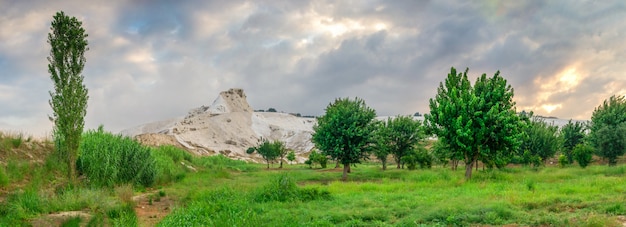 Montaña Pamukkale en Turquía