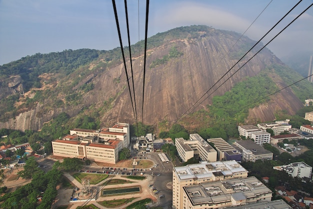 Montaña Pan de Azúcar en Río de Janeiro, Brasil