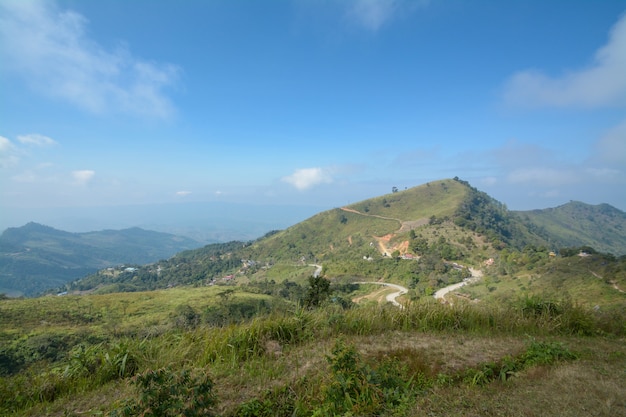 Montaña Pha Tung Chiang Rai Tailandia