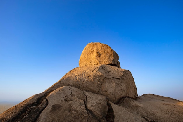 la montaña de piedra