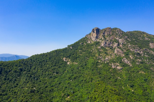 Montaña de la roca del león de Hong Kong