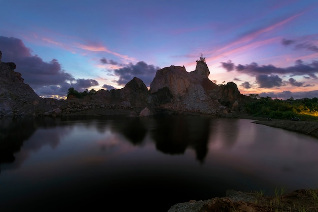 Montaña de roca