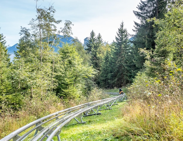 Montaña rusa alpina en Kolbensattel