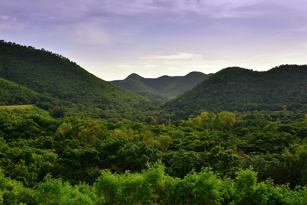 Foto la montaña