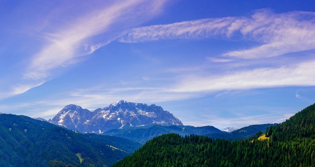 Montañas en los alpes