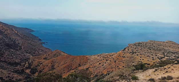 Foto montañas de cara blanca en nador (marruecos)