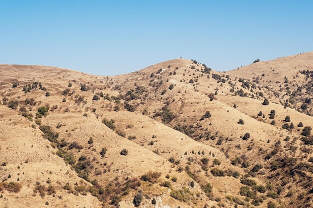 Montañas Chimgan cerca de la ciudad de Tashkent, Uzbekistán