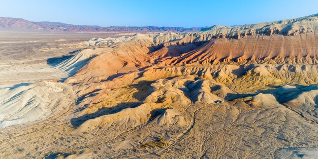 Montañas de colores, vista desde arriba