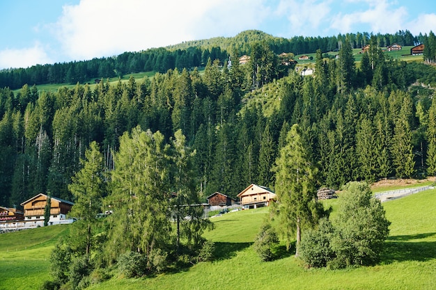 Montañas de los dolomitas