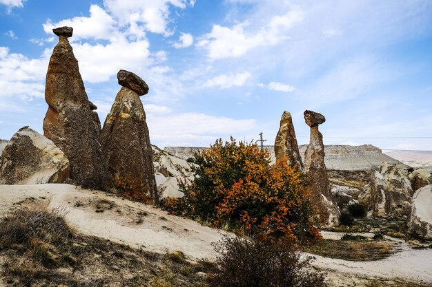 Montañas en forma de hongo Capadocia