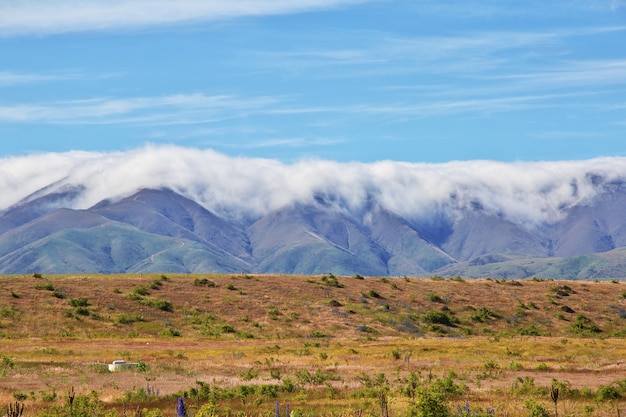 Montañas de la isla sur, Nueva Zelanda