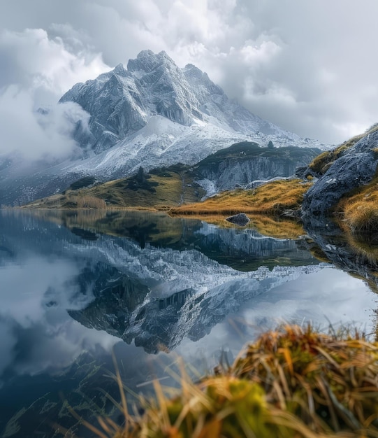 Montañas y lagos en Austria