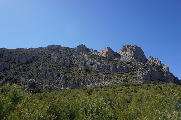 Las montañas de las montañas de ibiza