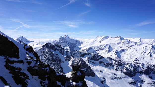 Las montañas nevadas de Titlis