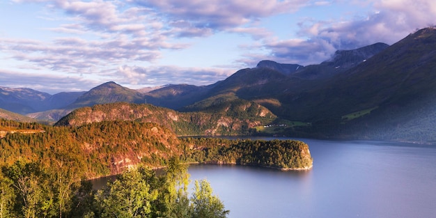 Montañas en Noruega