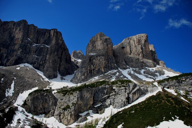 montañas y rocas