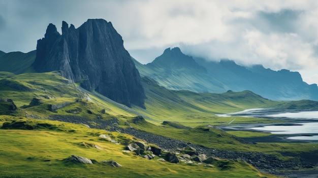 Las montañas son las más hermosas y el mundo es