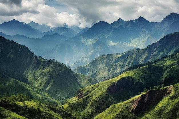 Las montañas son las más hermosas y el mundo es