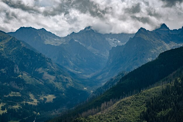 Montañas Tatra en verano